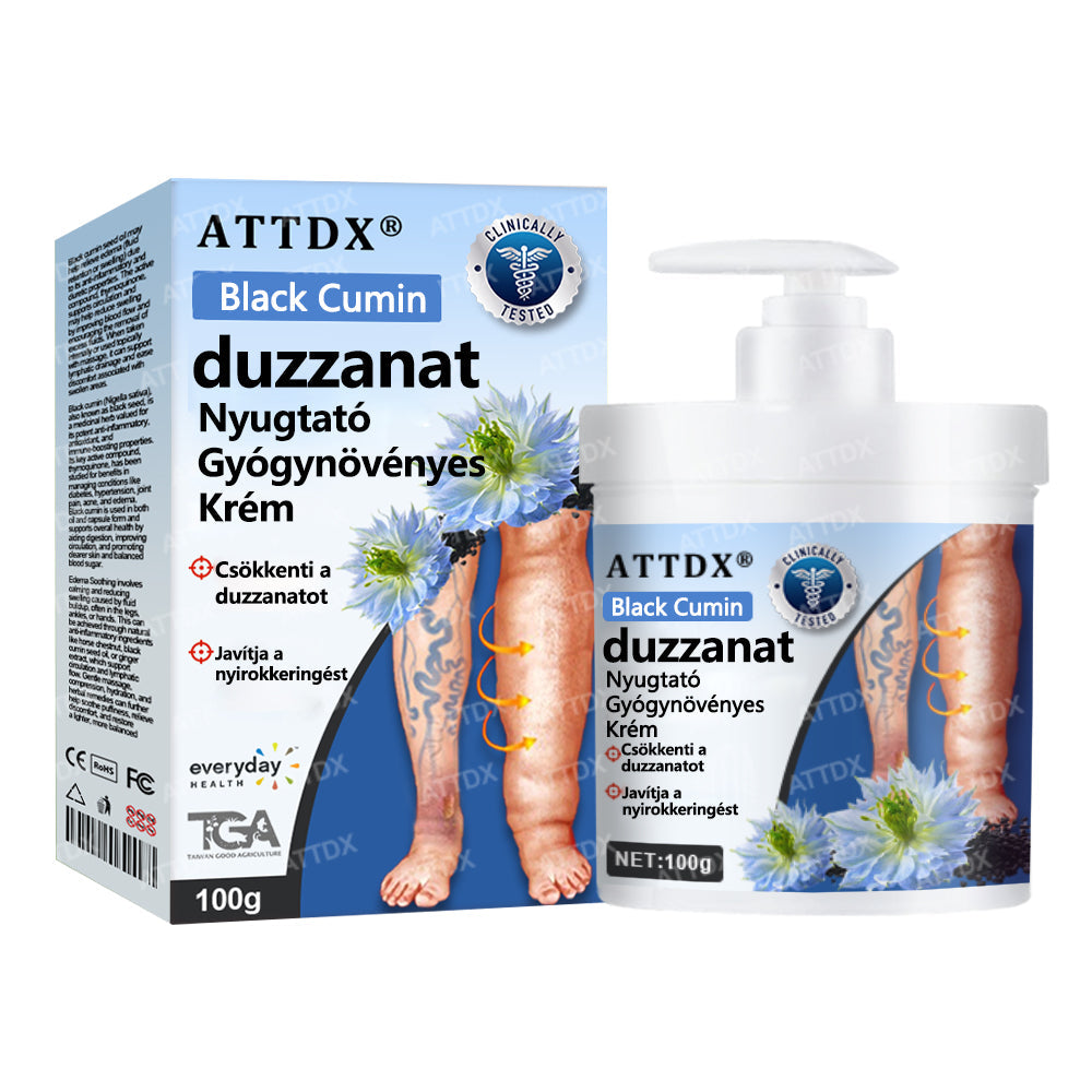 💧ATTDX® Növényi ödéma enyhítő krém nigellával💧💧💧💧