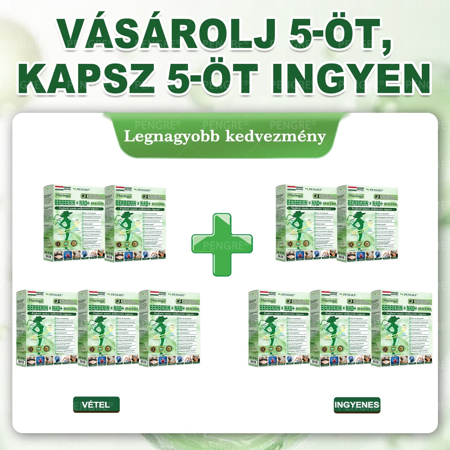 🌷𝐏𝐄𝐍𝑮𝑹𝐄® 𝗠𝗼𝗿𝗶𝗻𝗴𝗮 × 𝗕𝗲𝗿𝗯𝗲𝗿𝗶𝗻𝗲 × 𝗔𝗠𝗣𝗞 𝟭𝟬-𝗶𝗻-𝟭 𝗠𝗲𝘁𝗮𝗯𝗼𝗹𝗶𝗰 𝗦𝘂𝗽𝗽𝗼𝗿𝘁 𝗡𝗮𝗻𝗼 𝗠𝗶𝗰𝗿𝗼𝗻𝗲𝗲𝗱𝗹𝗲 𝗣𝗮𝘁𝗰𝗵 🇭🇺 (𝐍𝐚𝐩𝐨𝐧𝐭𝐚 𝐜𝐬𝐚𝐤 𝐞𝐠𝐲𝐬𝐳𝐞𝐫, 𝐥𝐚́𝐭𝐡𝐚𝐭𝐨́ 𝐯𝐚́𝐥𝐭𝐨𝐳𝐚́𝐬𝐨𝐤 𝐦𝐚́𝐫 𝟕 𝐧𝐚𝐩 𝐚𝐥𝐚𝐭𝐭) ✅ 𝐄𝐥𝐡𝐢́𝐳𝐚́𝐬𝐫𝐚, 𝐜𝐮𝐤𝐨𝐫𝐛𝐞𝐭𝐞𝐠𝐬𝐞́𝐠𝐫𝐞, 𝐚𝐥𝐯𝐚́𝐬𝐢 𝐚𝐩𝐧𝐨𝐞́𝐫𝐚, 𝐢́𝐳𝐮̈𝐥𝐞𝐭𝐢 𝐩𝐫𝐨𝐛𝐥𝐞́𝐦𝐚́𝐤𝐫𝐚 𝐞́𝐬 𝐦𝐞́𝐠 𝐬𝐨𝐤 𝐦𝐚́𝐬𝐫𝐚 🔥🔥