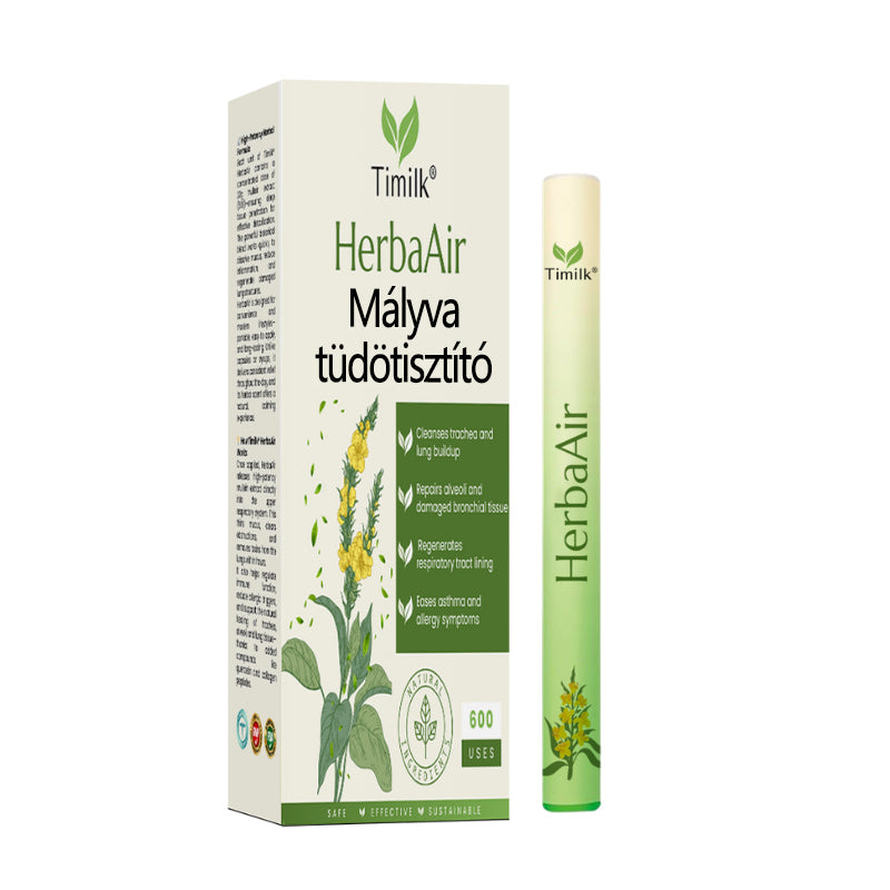 Timilk® HerbaAir Mullein tüdőtisztító💖💖💖