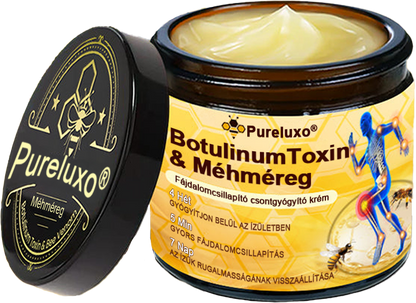 🦴Pureluxo® Botulinum Toxin és Méhméreg Fájdalomcsillapító Csontgyógyító Krém🐝 🔥(Kifejezetten időseknek & ortopéd szakorvosok ajánlásával)🦴🦴🦴