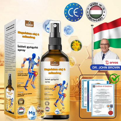 ✅ Hivatalos áruház: Ouryard™ Magnéziumolaj és Mézes Ízületjavító Spray 👨‍⚕️ Jóváhagyva a Magyar Gyógyszerészeti és Egészségügyi Minőség- és Szervezetfejlesztési Intézet (OGYÉI) által. 🔥