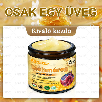 🎁🧡APKAPK®  Méhméreg krém a bőr megújítására 🐝 segít megoldani olyan bőrproblémákat, mint: ráncok, hegek, pigmentfoltok, striák, akné, pikkelysömör, ekcéma, bőrelváltozások, irritációk, gyulladások és egyéb bőrpanaszok.🧡🐝🐝