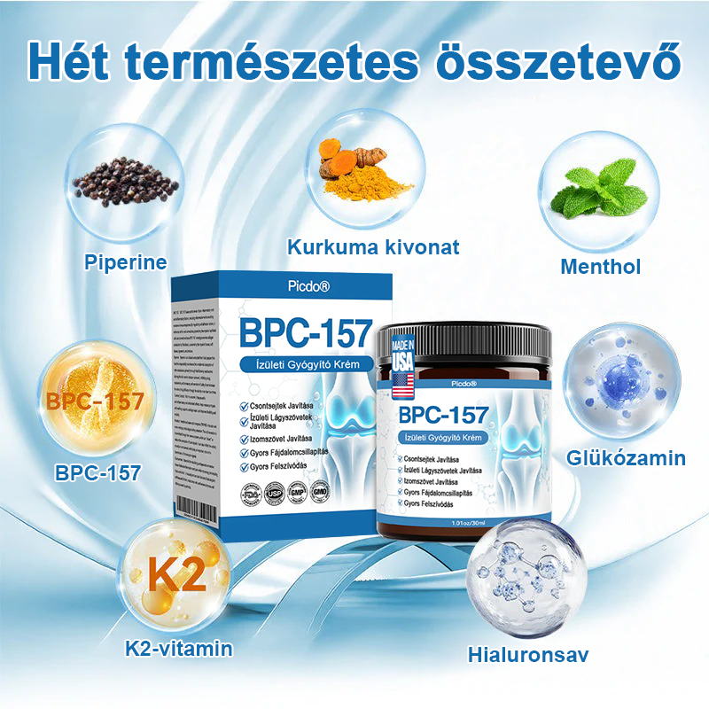 𝖯𝗂𝖼𝗱𝗼® BPC-157 Ízületi Gyógyító Krém🦴Ízületi gyulladás, neuropátia, reuma, sportsérülések és egyebek kezelésére🦵🦵🦵🦵