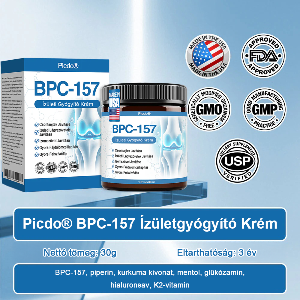 𝖯𝗂𝖼𝗱𝗼® BPC-157 Ízületi Gyógyító Krém🦴Ízületi gyulladás, neuropátia, reuma, sportsérülések és egyebek kezelésére🦵🦵🦵🦵