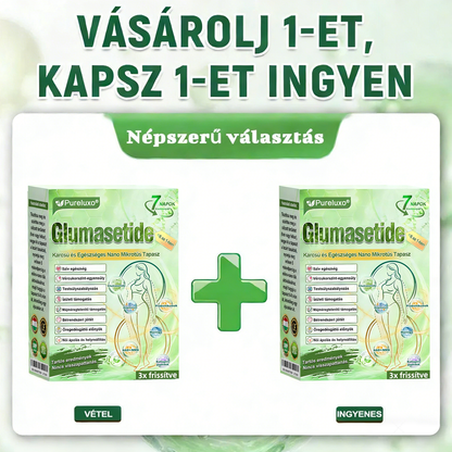 A🇭🇺Európai egészségügyi előírásoknak megfelelő · 👩‍⚕️Orvosi szakértők által ajánlott termék| 🎁 𝑷𝒖𝒓𝐞𝐿𝒖𝒙𝐨® Glumasetide 8 az 1-ben Karcsú és Egészséges Nano Mikrotűs Tapasz🔥🔥🔥