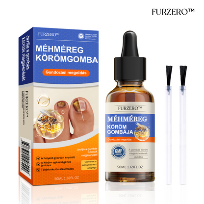 👣🐝🐝Furzero™ Méhméreg Körömgomba Kezelőoldat: Teljes megoldás a körömgomba problémájára🌟👣👣