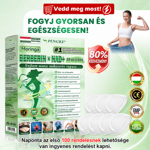 🌷𝐏𝐄𝐍𝑮𝑹𝐄® 𝗠𝗼𝗿𝗶𝗻𝗴𝗮 × 𝗕𝗲𝗿𝗯𝗲𝗿𝗶𝗻𝗲 × 𝗔𝗠𝗣𝗞 𝟭𝟬-𝗶𝗻-𝟭 𝗠𝗲𝘁𝗮𝗯𝗼𝗹𝗶𝗰 𝗦𝘂𝗽𝗽𝗼𝗿𝘁 𝗡𝗮𝗻𝗼 𝗠𝗶𝗰𝗿𝗼𝗻𝗲𝗲𝗱𝗹𝗲 𝗣𝗮𝘁𝗰𝗵 🇭🇺 (𝐍𝐚𝐩𝐨𝐧𝐭𝐚 𝐜𝐬𝐚𝐤 𝐞𝐠𝐲𝐬𝐳𝐞𝐫, 𝐥𝐚́𝐭𝐡𝐚𝐭𝐨́ 𝐯𝐚́𝐥𝐭𝐨𝐳𝐚́𝐬𝐨𝐤 𝐦𝐚́𝐫 𝟕 𝐧𝐚𝐩 𝐚𝐥𝐚𝐭𝐭) ✅ 𝐄𝐥𝐡𝐢́𝐳𝐚́𝐬𝐫𝐚, 𝐜𝐮𝐤𝐨𝐫𝐛𝐞𝐭𝐞𝐠𝐬𝐞́𝐠𝐫𝐞, 𝐚𝐥𝐯𝐚́𝐬𝐢 𝐚𝐩𝐧𝐨𝐞́𝐫𝐚, 𝐢́𝐳𝐮̈𝐥𝐞𝐭𝐢 𝐩𝐫𝐨𝐛𝐥𝐞́𝐦𝐚́𝐤𝐫𝐚 𝐞́𝐬 𝐦𝐞́𝐠 𝐬𝐨𝐤 𝐦𝐚́𝐬𝐫𝐚 🔥🔥