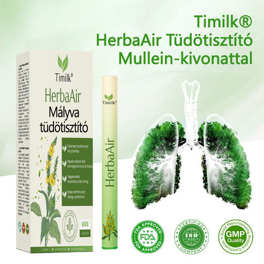 Timilk® HerbaAir Mullein tüdőtisztító💖