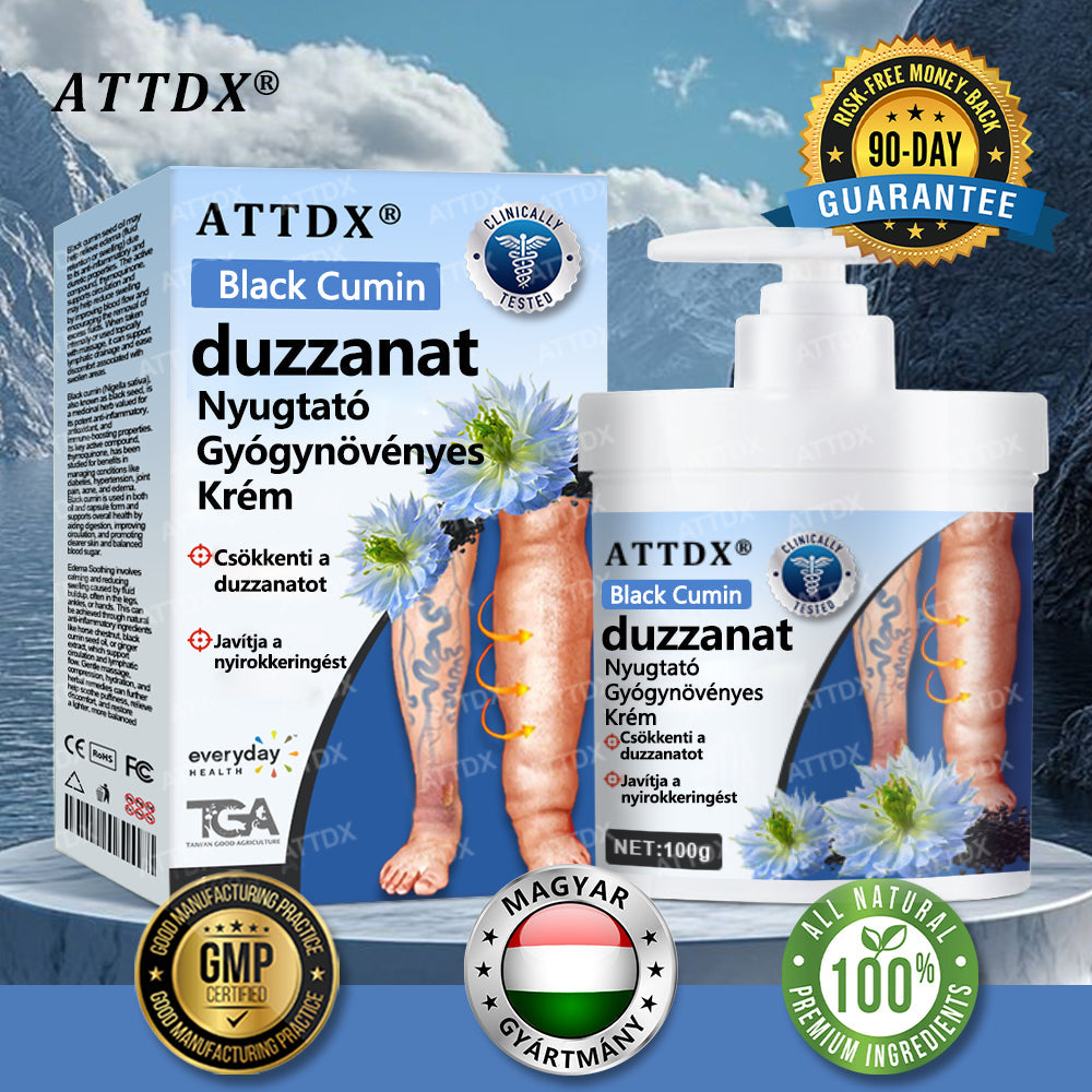 💧ATTDX® Növényi ödéma enyhítő krém nigellával💧💧💧