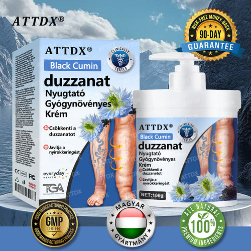 💧ATTDX® Növényi ödéma enyhítő krém nigellával💧💧💧