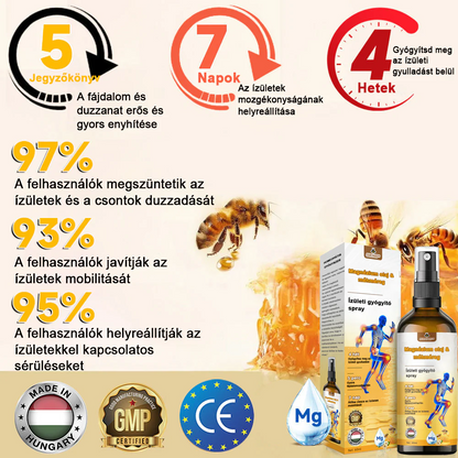 ✅ Hivatalos áruház: Ouryard™ Magnéziumolaj és Mézes Ízületjavító Spray 👨‍⚕️ Jóváhagyva a Magyar Gyógyszerészeti és Egészségügyi Minőség- és Szervezetfejlesztési Intézet (OGYÉI) által. 🔥