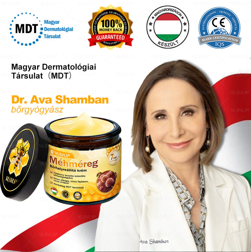 VLSVLS® Méhméreg Bőrhelyreállító Krém (👨‍⚕‍CE jóváhagyott)👍✅✅