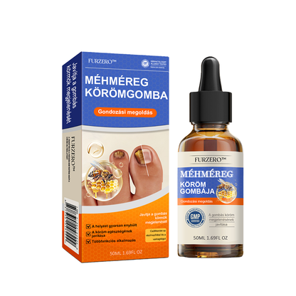 👣🐝🐝Furzero™ Méhméreg Körömgomba Kezelőoldat: Teljes megoldás a körömgomba problémájára🌟👣👣