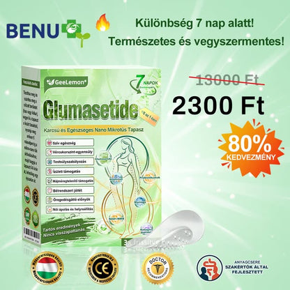 A🇭🇺Európai egészségügyi előírásoknak megfelelő · 👩‍⚕️Orvosi szakértők által ajánlott termék| 🎁 Pureluxo® Glumasetide 8 az 1-ben Karcsú és Egészséges Nano Mikrotűs Tapasz🎄🎄🎄
