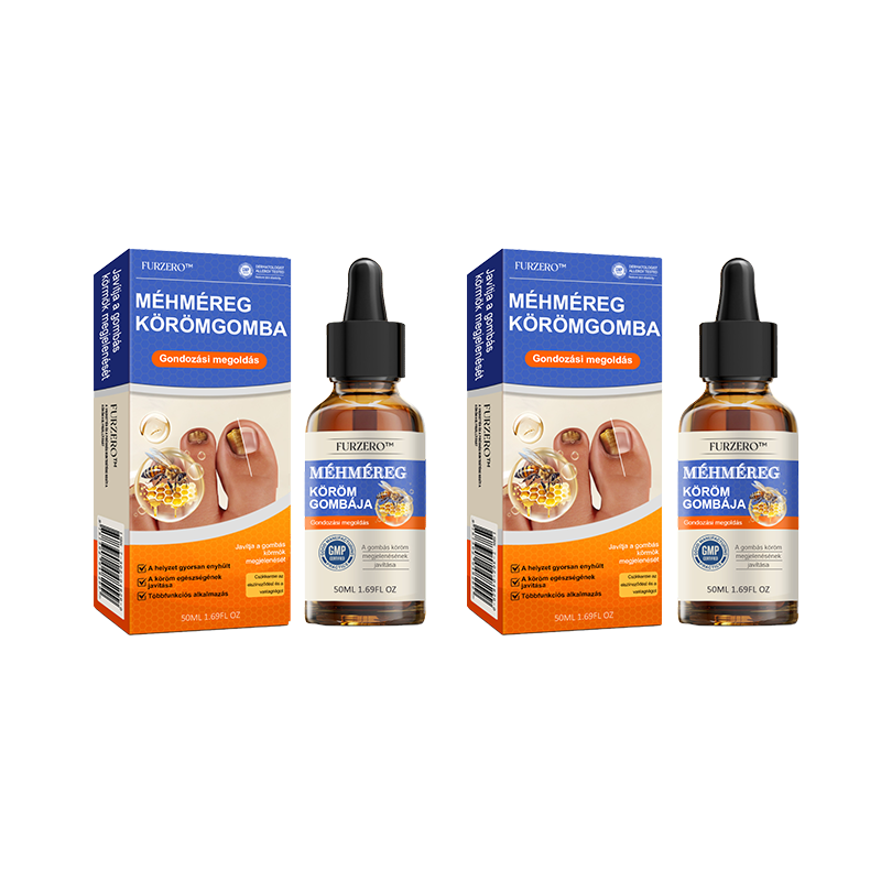 👣🐝🐝Furzero™ Méhméreg Körömgomba Kezelőoldat: Teljes megoldás a körömgomba problémájára🌟👣👣