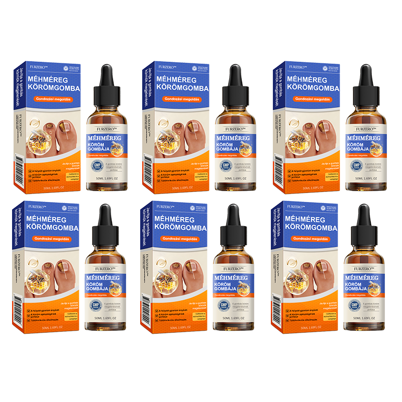 👣🐝🐝Furzero™ Méhméreg Körömgomba Kezelőoldat: Teljes megoldás a körömgomba problémájára🌟👣👣