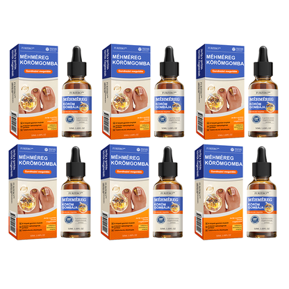 👣🐝🐝Furzero™ Méhméreg Körömgomba Kezelőoldat: Teljes megoldás a körömgomba problémájára🌟👣👣