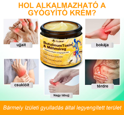 🦴TLOPA® Botulinum Toxin és Méhméreg Fájdalomcsillapító Csontgyógyító Krém🐝 🔥(Kifejezetten időseknek & ortopéd szakorvosok ajánlásával)🦴🦴