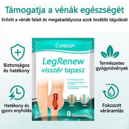 Cvreoz® LegRenew visszér tapasz javítja a vénák egészségét és megszünteti a visszereket🌿Nincs tű, nincs műtét, csak biztonságos, gyengéd és hatékony eredmény✨✨✨✨