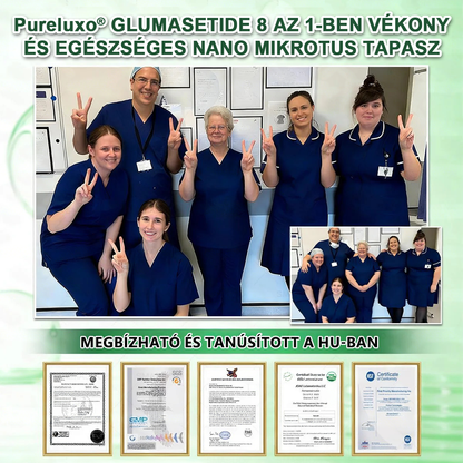 A🇭🇺Európai egészségügyi előírásoknak megfelelő · 👩‍⚕️Orvosi szakértők által ajánlott termék| 🎁 𝑷𝒖𝒓𝐞𝐿𝒖𝒙𝐨® Glumasetide 8 az 1-ben Karcsú és Egészséges Nano Mikrotűs Tapasz🔥🔥🔥